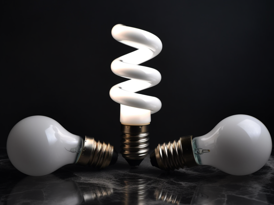 Replace Traditional Incandescent Bulbs with Energy-efficient Alternatives like LED or CFL Bulbs